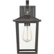 Fetterton 2 Light 14 inch Powder Coated Bronze Outdoor Wall Sconce